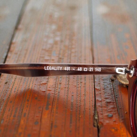 Anne & Valentin Legality 491 Sunglasses 48-21-140 Designer France FRAME ONLY. main image 8